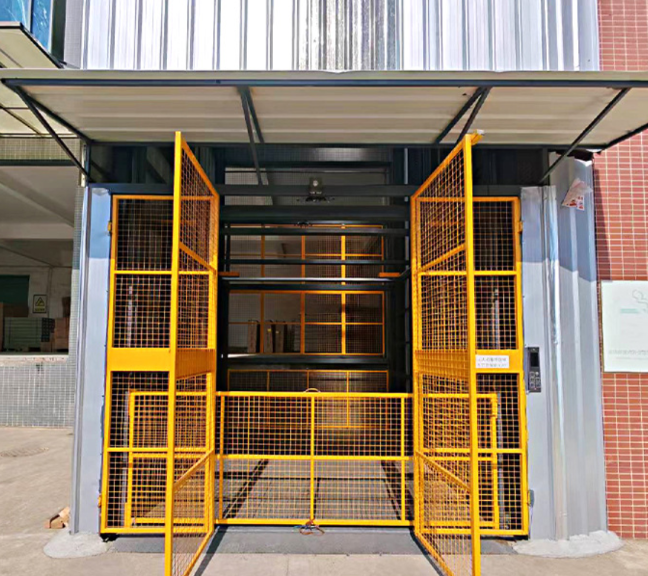 集美导轨式升降平台